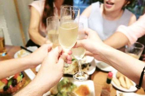 同窓会、飲み会、女子会