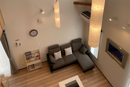 ファミリーコテージ リビング