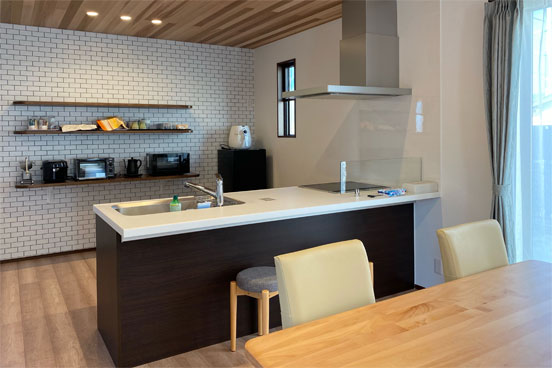 ファミリーコテージ キッチン