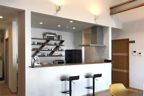 ゲストハウス キッチンコーナー