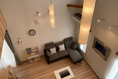 ファミリーコテージ リビング