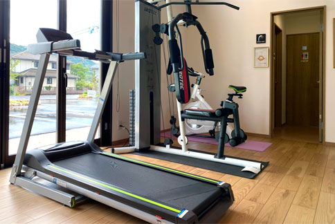 クアハウス トレーニングマシーン3台